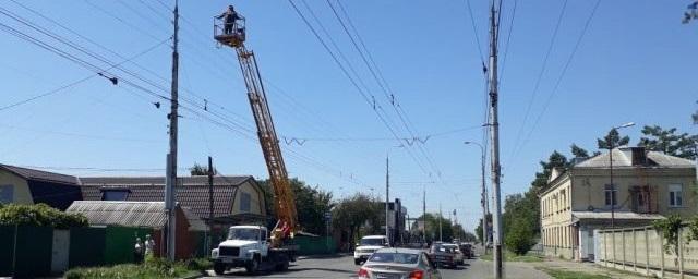 Власти Майкопа распорядились улучшить качество уличного освещения