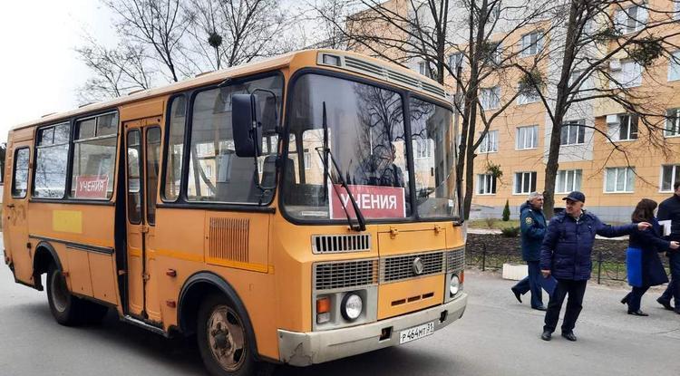 Под Белгородом проходят учения на случай ЧС