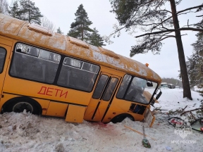 17 человек пострадали в результате ДТП со школьным автобусом в Псковской области