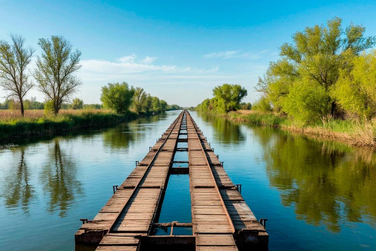 Затонувший астраханский понтон собираются восстановить