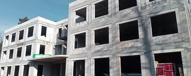 В Новом в г.о. Красногорск завершили основные монолитные работы в детсаду