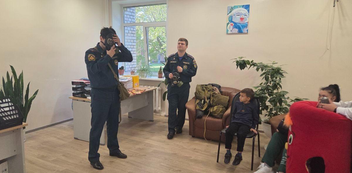 В городском округе Пушкинский провели день безопасности с детьми из Донбасса