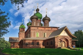 В Ярославле реставрируют единственный 15-главый храм в России