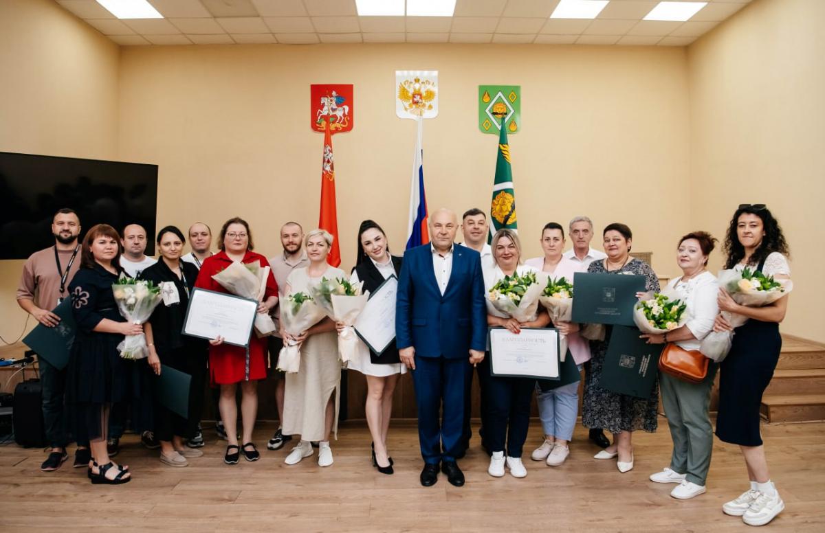 В Городском округе Пушкинский состоялось торжественное мероприятие, посвященное Дню работника торговли