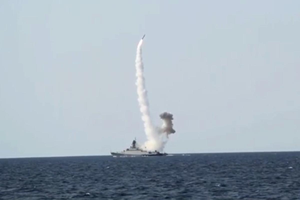 Начался массированный ракетный удар ВС РФ по Украине