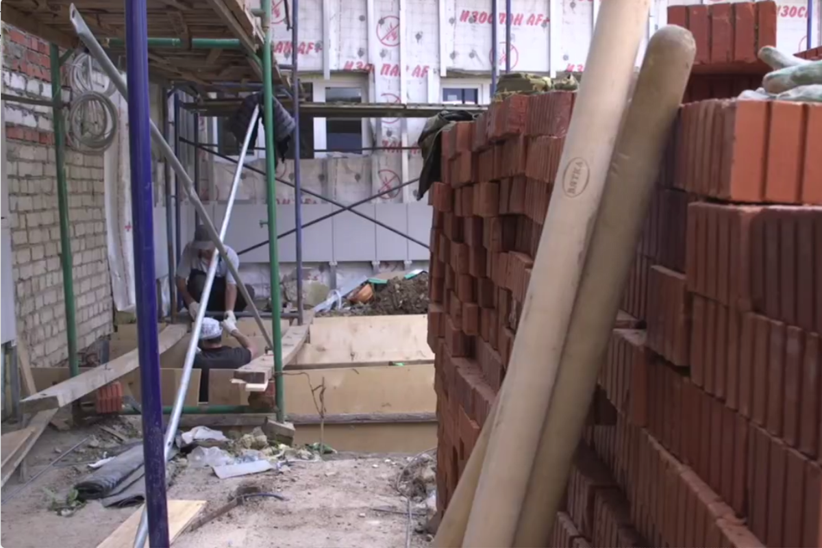 Капремонт дошкольного отделения Колюбакинской школы в Рузском муниципальном округе выполнен на 64%