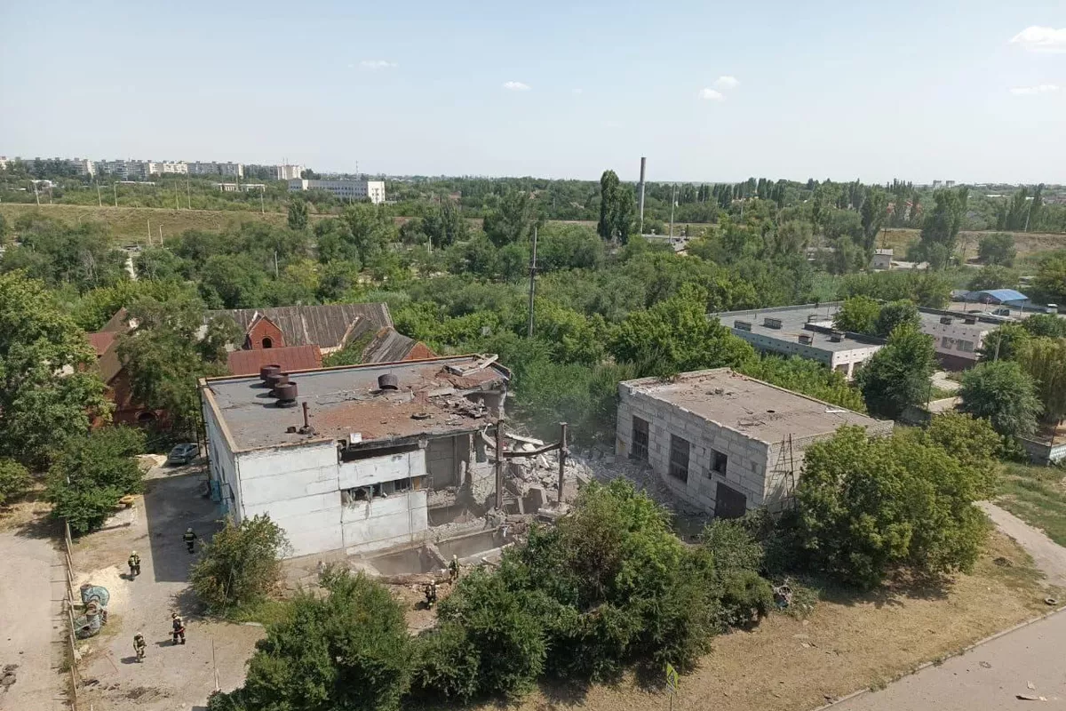 В Волгограде взлетела на воздух насосная станция, два человека погибли