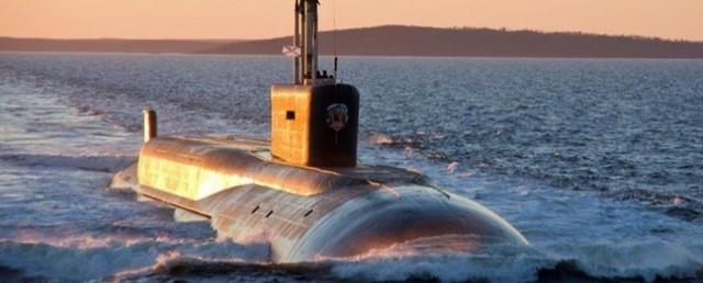Минобороны показало испытания подводного ракетоносца «Борей»