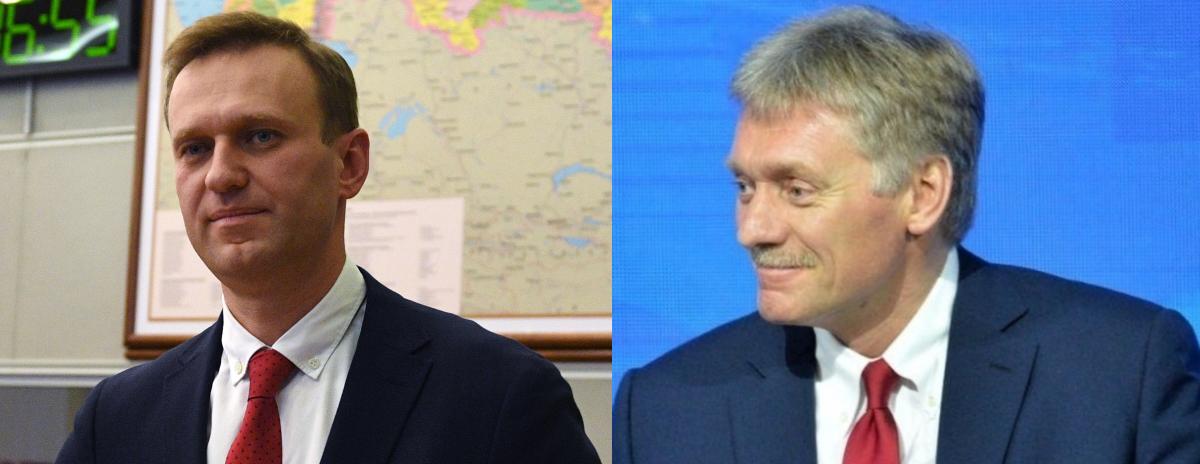 Навальный повторно подал иск к Пескову из-за слов о работе на ЦРУ