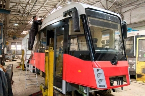 Мэр Руслан Болотов: В Иркутске два новых трамвая выйдут на маршруты до середины октября