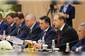 Губернатор Подмосковья обсудил совместные проекты с президентом Узбекистана на международной промышленной выставке