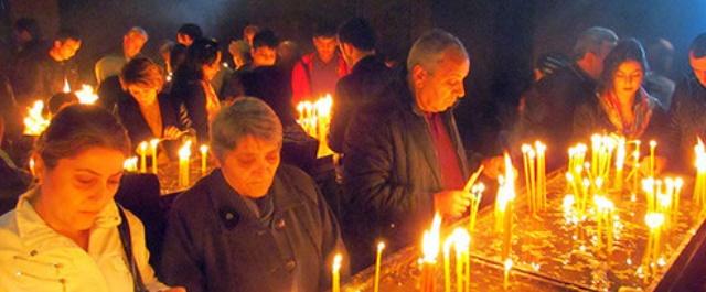 В Армении провели Пасхальные богослужения