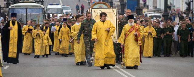 В воскресенье центр Омска перекроют из-за крестного хода