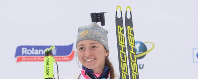 Russian Anastasia Shevchenko won the sprint at the IBU Cup in Shushen