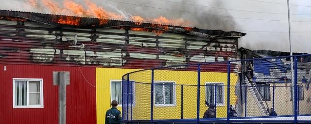В спортивной школе «Труд» в Нарьян-Маре проведут внутреннее расследование после пожара