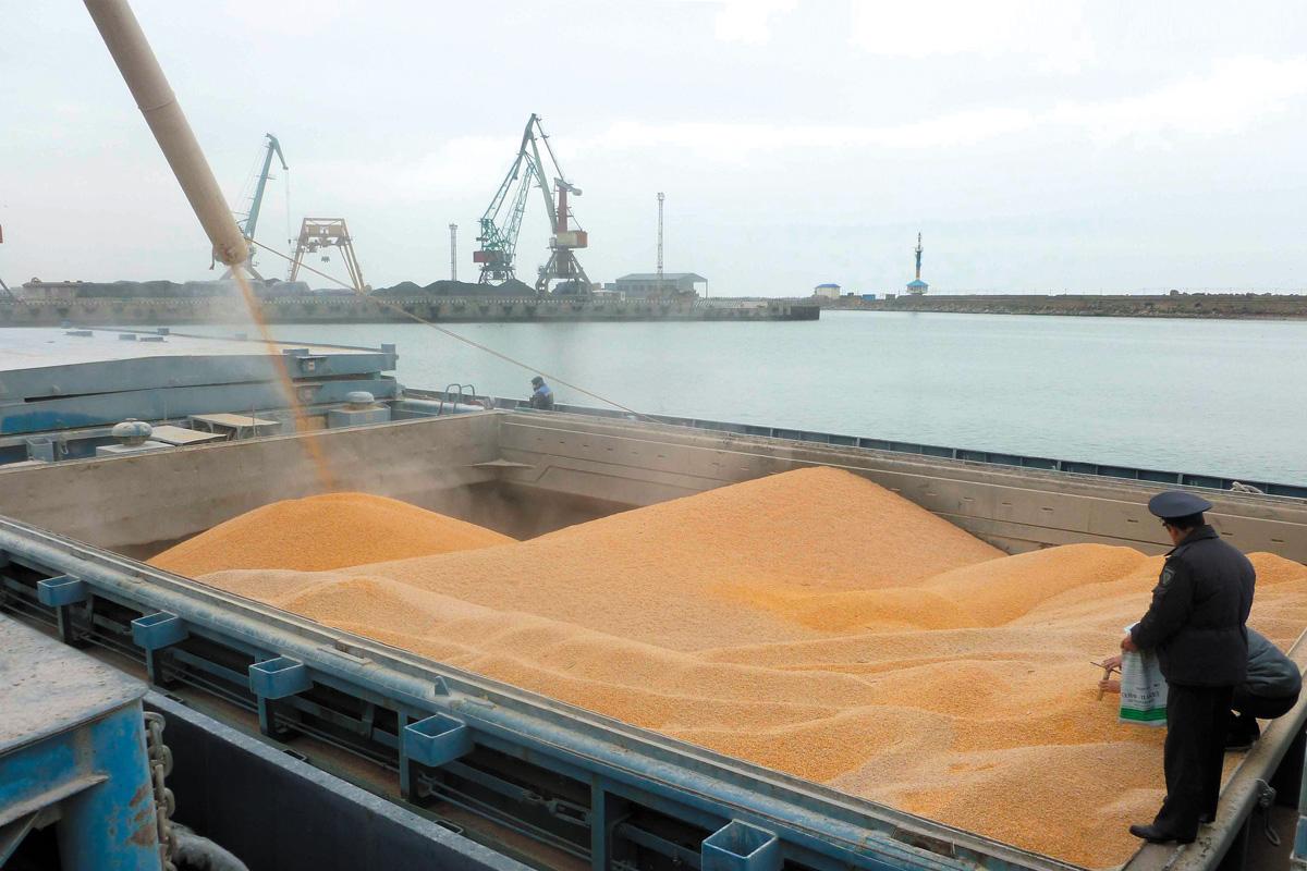 Более 160 тысяч тонн зерна экспортировано в Иран из порта Махачкалы в первом квартале
