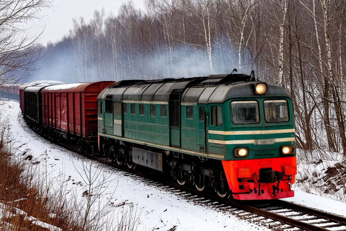 В Омском районе сошли с рельсов два грузовых вагона