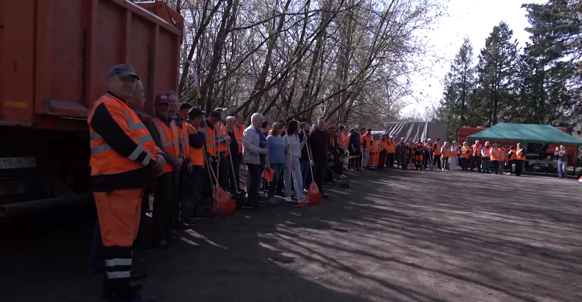 На территории Городского округа Пушкинский проводят еженедельные субботники