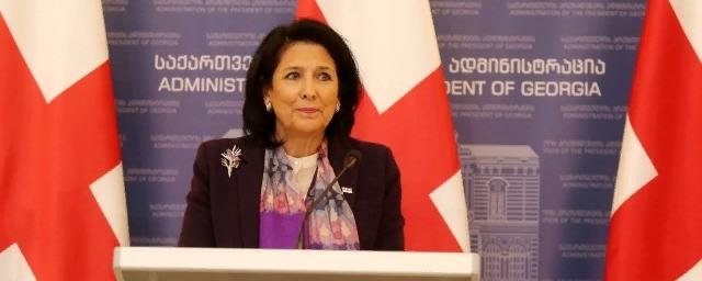 Глава Грузии Саломе Зурабишвили прокомментировала протесты в стране