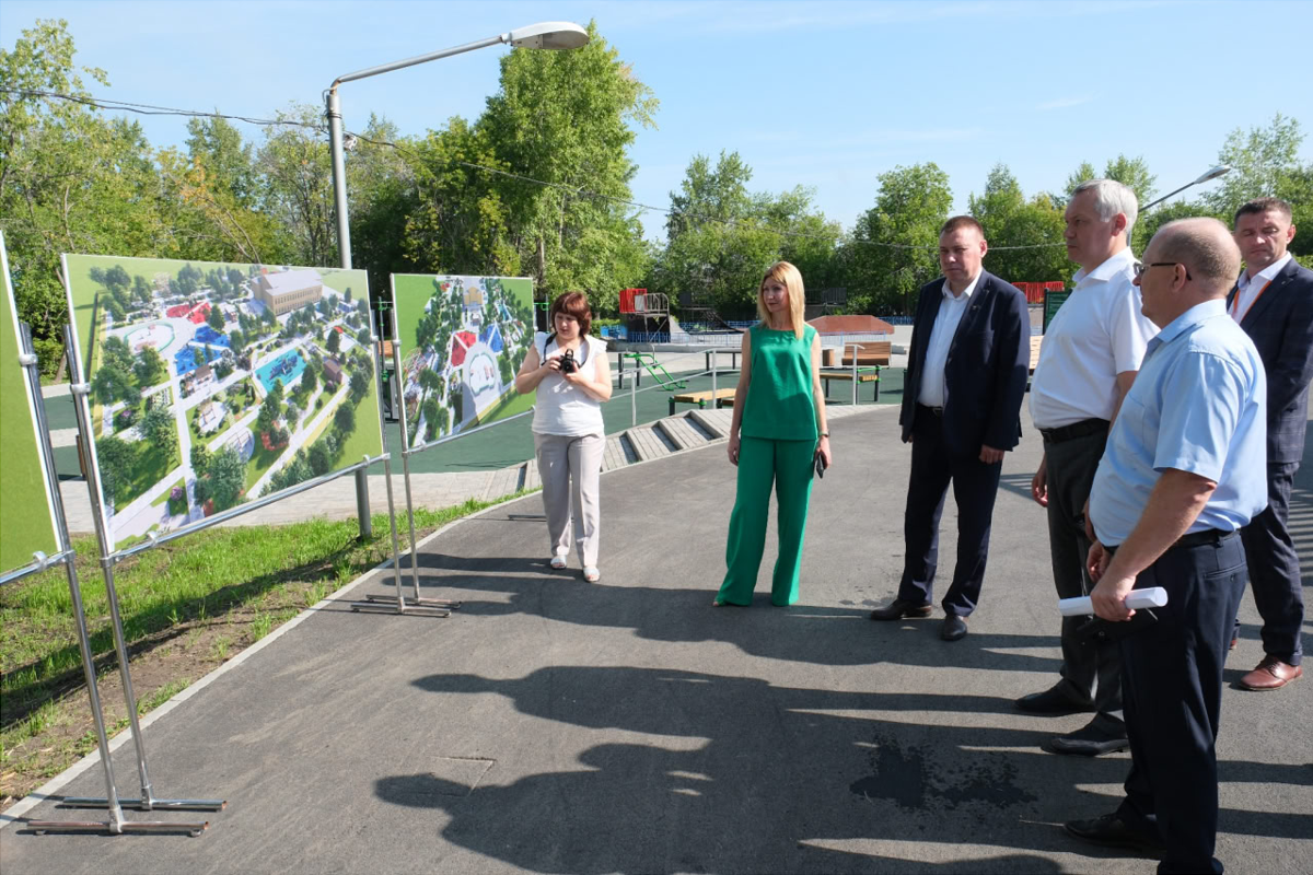 В Новосибирской области в 2025 году благоустраивают 113 общественных пространств и 21 двор