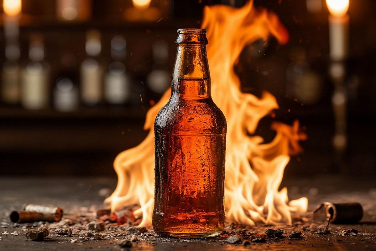 Неизвестные атаковали «Русский дом» в Праге зажигательными смесями