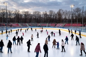 Морозы отменили массовые катания на коньках в Абакане