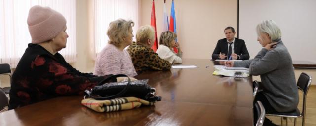 Глава г.о. Пущино Воробьев провел прием граждан по личным вопросам