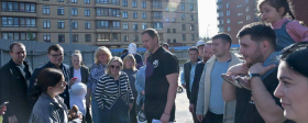 Дмитрий Волков проверил ход строительства детсада в красногорском ЖК «Пятницкие кварталы»