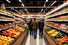 Почти половина жителей Германии вынуждена экономить на еде из-за роста цен