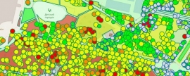 В Белгороде появилась интерактивная карта зелёных насаждений