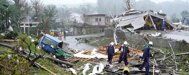 Количество жертв тайфуна «Хагибис» в Японии возросло до 77 человек