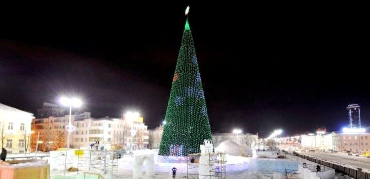 Ледовый городок Екатеринбурга выполнят в стиле русских народных сказок