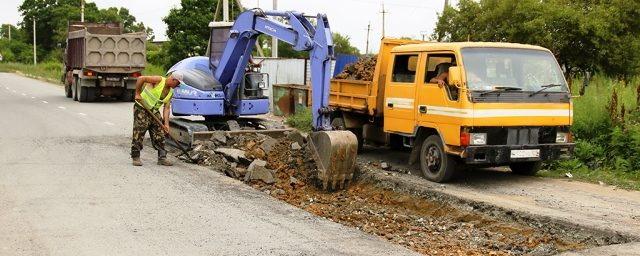 В Магаданской области ремонтируют дороги