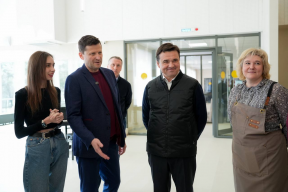 Губернатор Андрей Воробьев: К сентябрю в Протвино в обновленном сквере «Мирабель» появятся новые дорожки и зоны отдыха с навесами и качелями