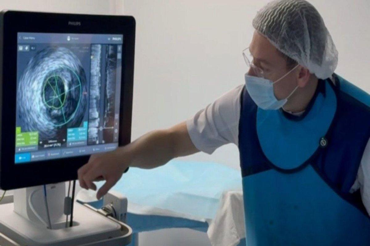 В Адыгее провели операцию на сердце с использованием внутрисосудистого ультразвука