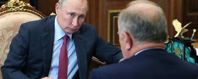 Путин обсудит внесение изменений в избирательную систему