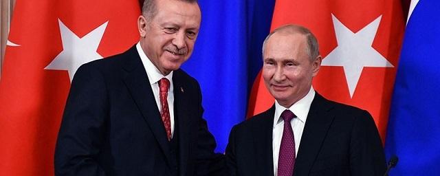 Эрдоган заявил, что встреча с Путиным по Сирии пройдет в Стамбуле