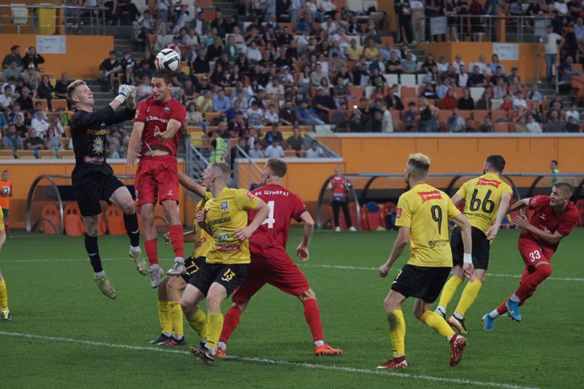 В Саранске ФК «Шумбрат» принимал ФК «Кристалл-МЭЗТ» в матче FONBET Кубка России