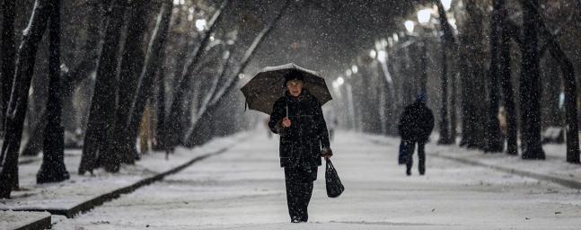 Ночь на 26 декабря стала наиболее холодной в Москве с начала зимы