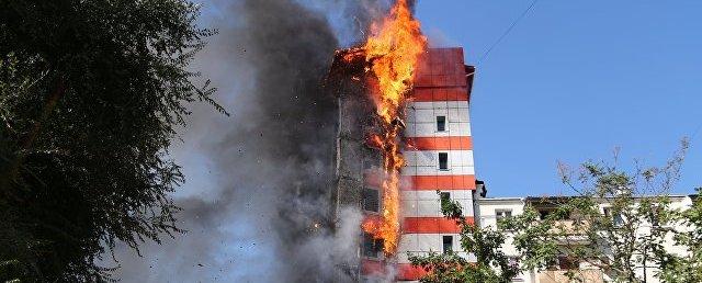 При пожаре в отеле в центре Ростова-на-Дону погибли два человека