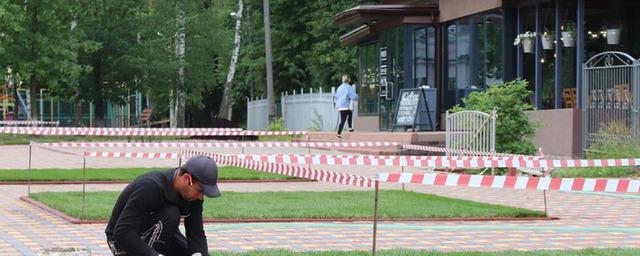 В Иванове продолжают благоустраивать парк имени Степанова