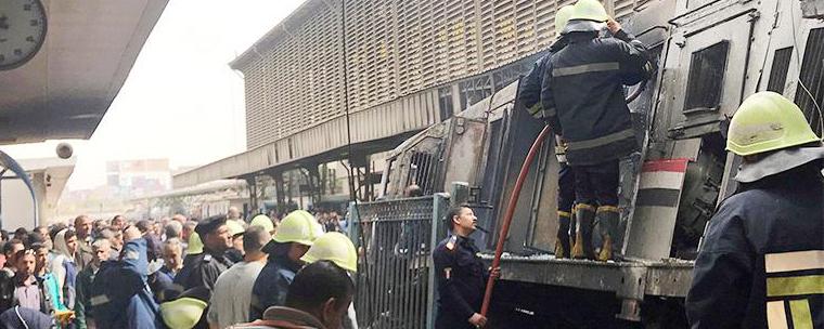 Ссора двух машинистов стала причиной взрыва на вокзале в Каире