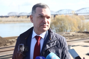 Мэр Максим Кудрявцев: Парк «Чемской берег» в Новосибирске строят с опережением графика, первая очередь будет готова уже к 30 октября