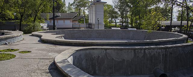 В Хабаровске в июле вновь заработают «мертвые фонтаны»