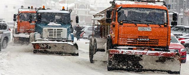 2,5 тысячи километров тротуаров очистили в Новосибирске в январе