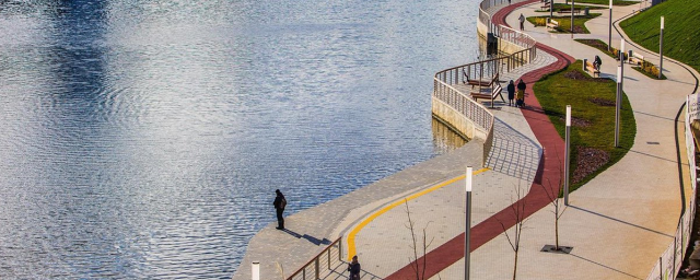 В Красногорске ищут подрядчика для благоустройства набережной в Павшинской пойме