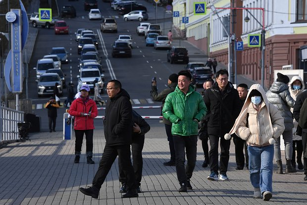 Китайцы массово путешествуют по Дальнему Востоку