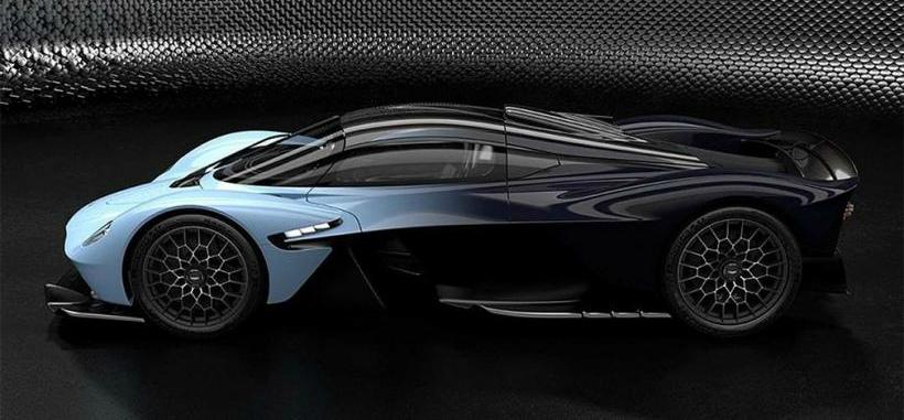 Aston Martin опубликовала фото нового 1000-сильного суперкара