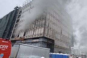 При пожаре на севере Москвы погибли трое строителей