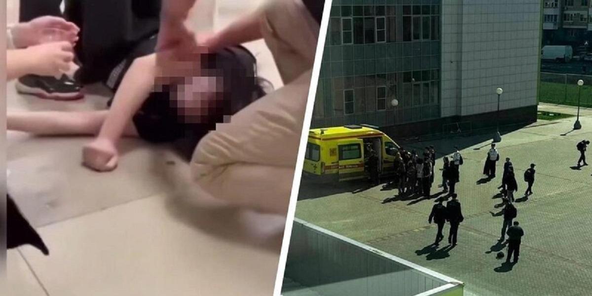 Сломали челюсть: толпа подростков забила ученика в школе Москвы из-за внешнего вида